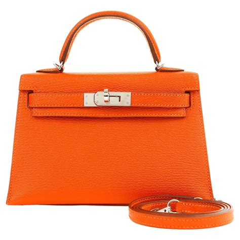 hermes kelly mini orange|Hermes mini kelly for sale.